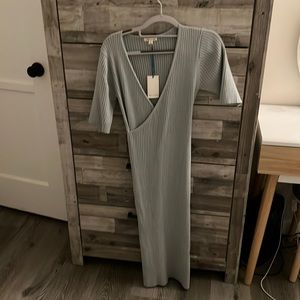 Vici S blue sweater dress new with tags